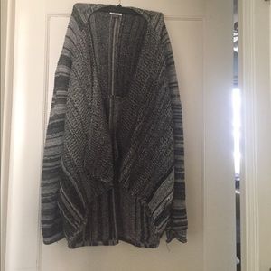 Black and white sweater